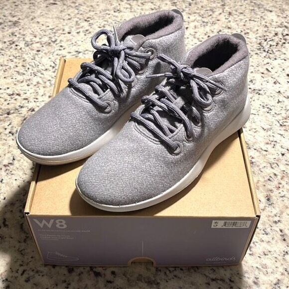 Allbirds Women’s Wool Runner-Up Mizzle in Medium Gray Size 8 NIB - Picture 2 of 7